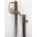 1845 Pattern Infantry Officers Sword by Wilkinson No.26527