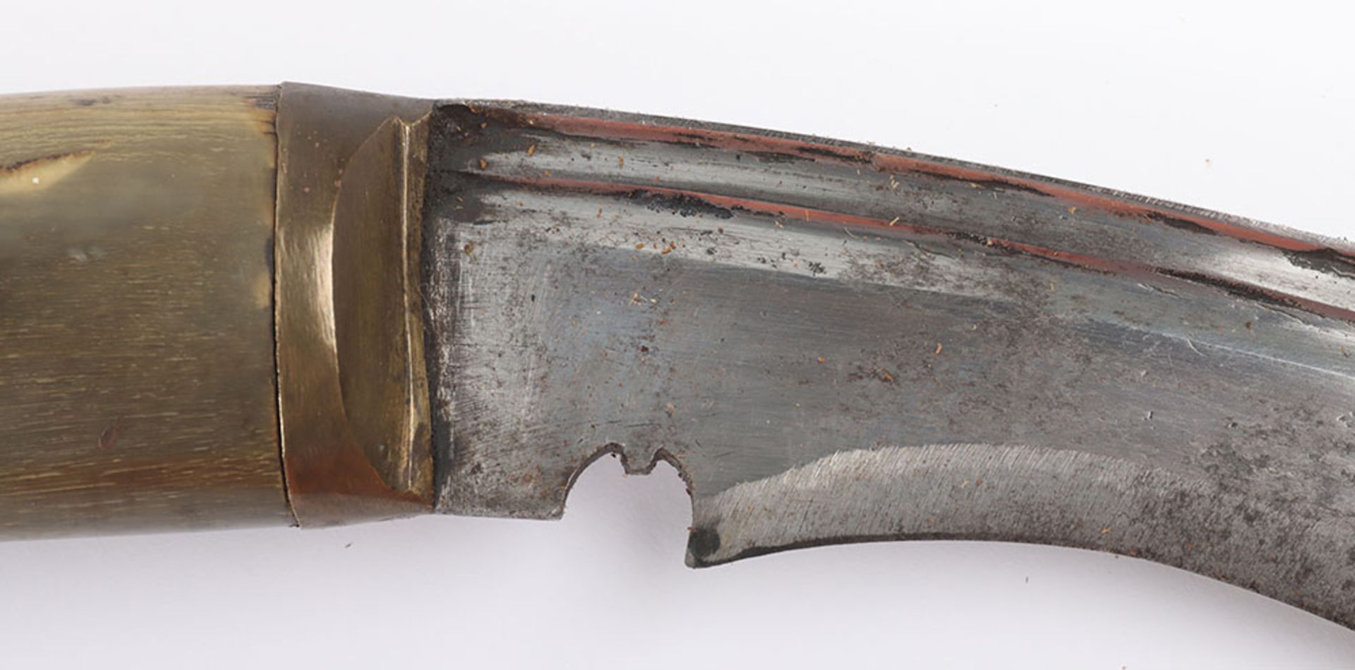 Nepalese Silver Mounted Kukri c.1900 - Bild 10 aus 11