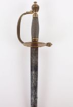 1796 Pattern Infantry Officer's Presentation Sword for St George's Regiment, Dominica, Dated 1797