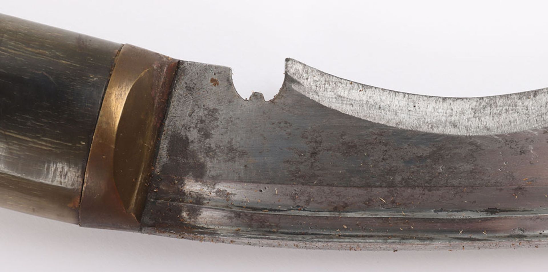 Nepalese Silver Mounted Kukri c.1900 - Bild 8 aus 11