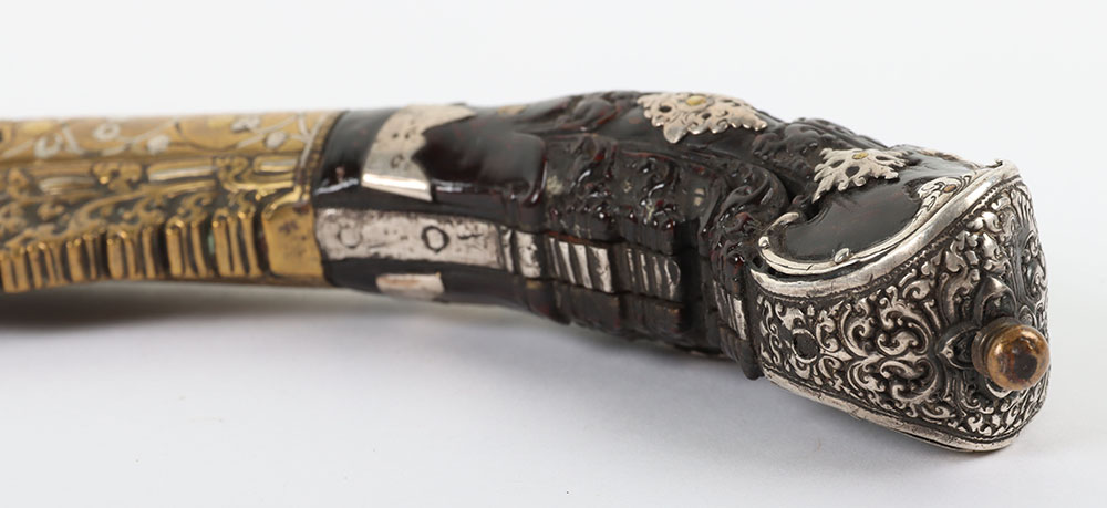 Fine Quality Ceylonese Knife Pia Kaetta, Probably 18th Century - Bild 6 aus 12