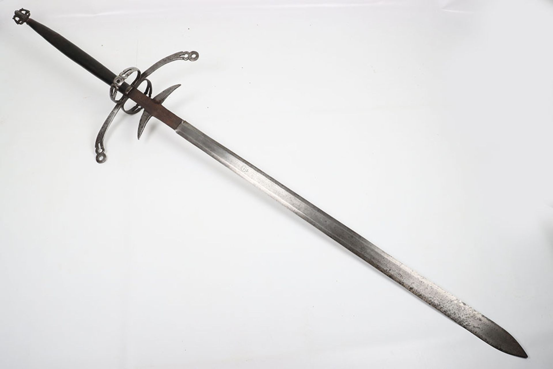 Fine Two-Handed Sword, German Late 16th Century by Hans Schleck - Image 7 of 10