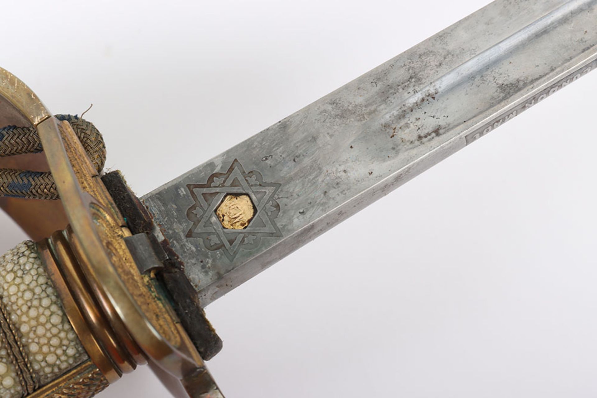 British Post 1902 Naval Officer’s Sword - Image 14 of 18