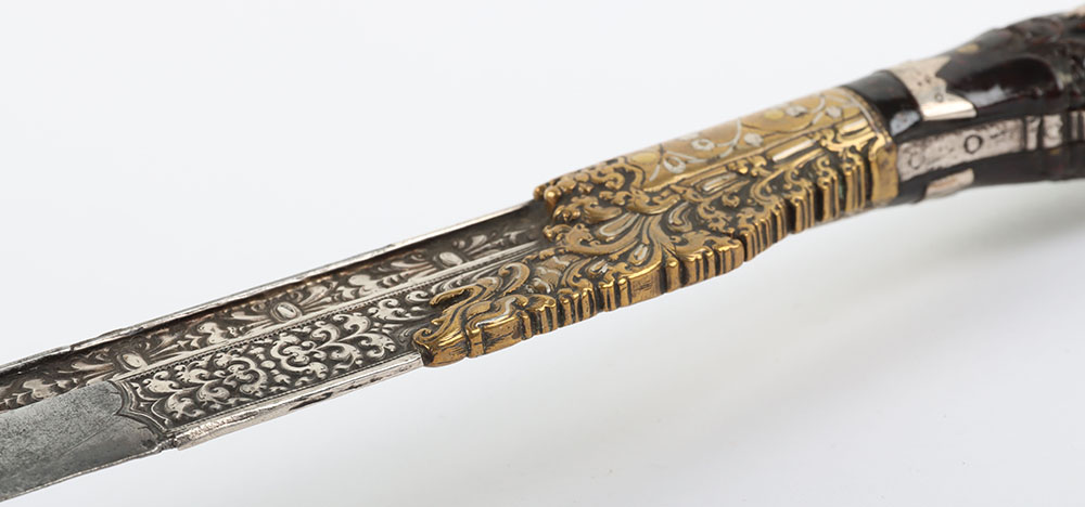 Fine Quality Ceylonese Knife Pia Kaetta, Probably 18th Century - Bild 7 aus 12