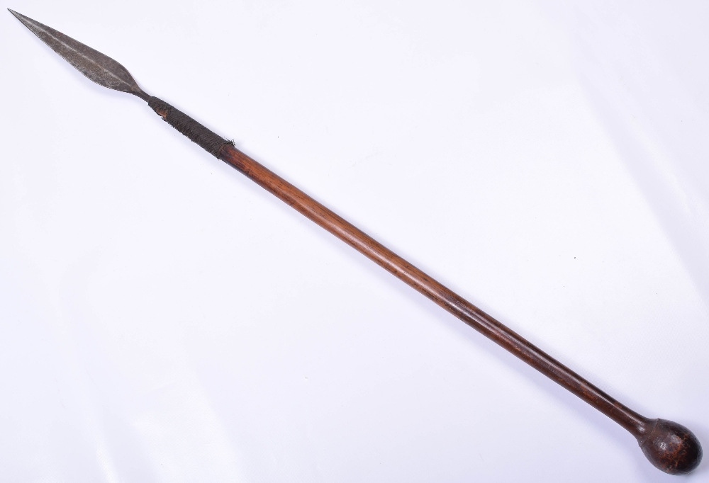 Early Zulu Stabbing Spear “Iklwa”