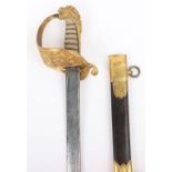 1827 Pattern Georgian Naval Officer's Sword of Alexander Glen R.N.