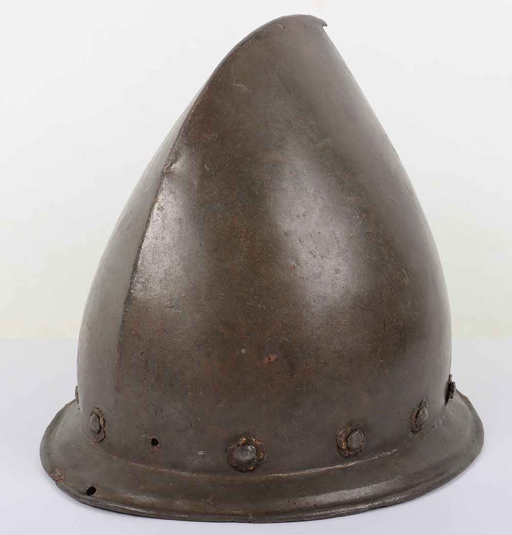 Late 16th Century Italian Helmet Cabaset - Bild 6 aus 11