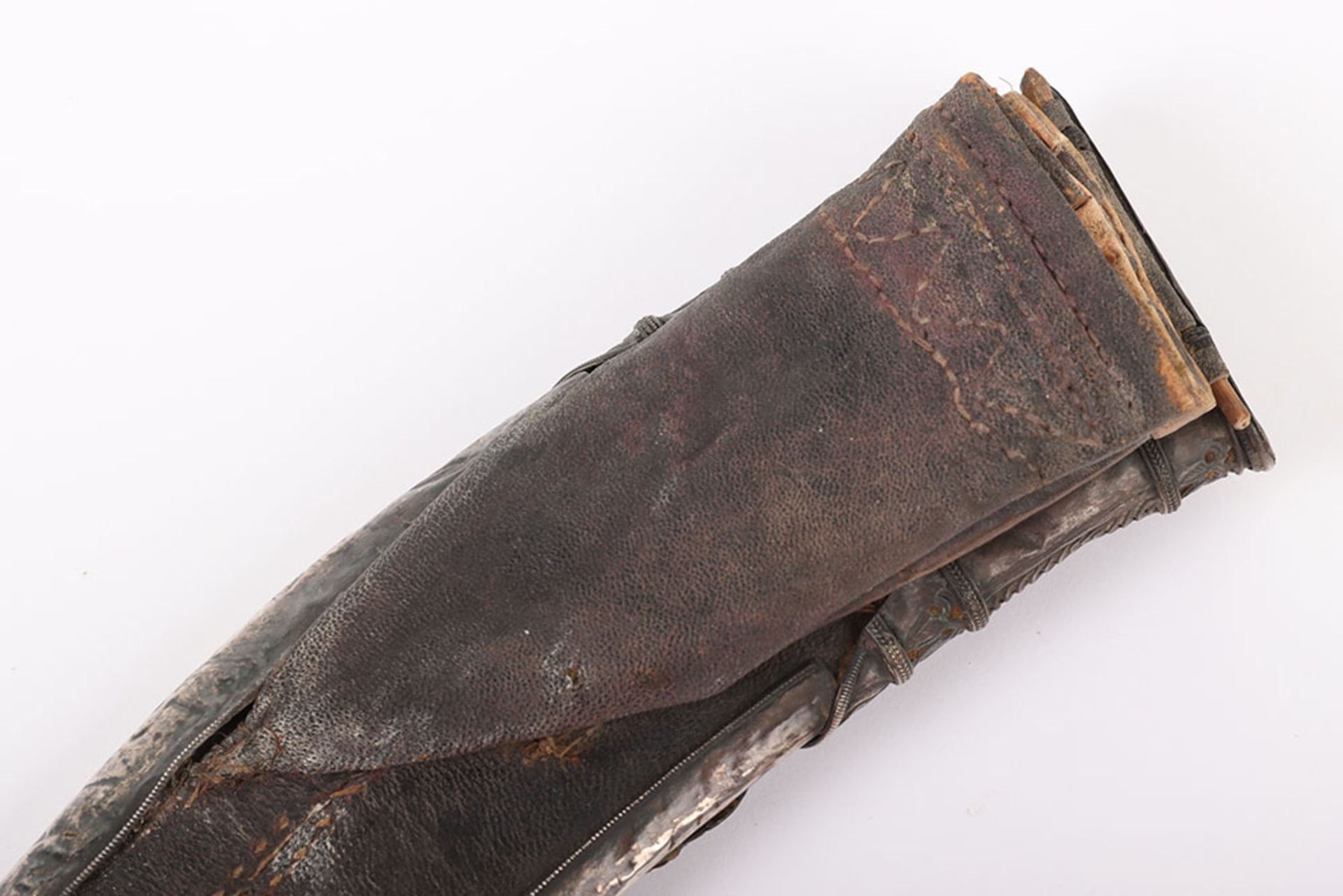 Nepalese Silver Mounted Kukri, late 19th Century - Image 14 of 14