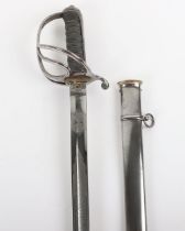 Fine Officer’s Sword of the Sussex Artillery Militia by Wilkinson No.23489
