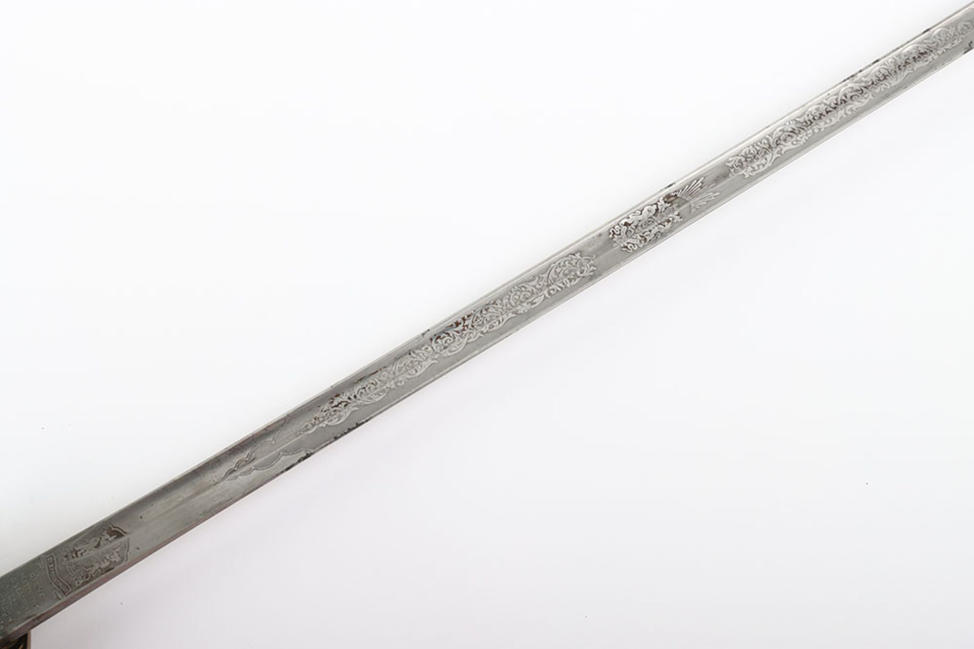 British Post 1902 Naval Officer’s Sword - Image 8 of 18
