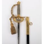 Edward 7th Courtsword, Embroidered Belt & Hanger, Cased Epaulettes for a Lord Lieutenant of an Engli