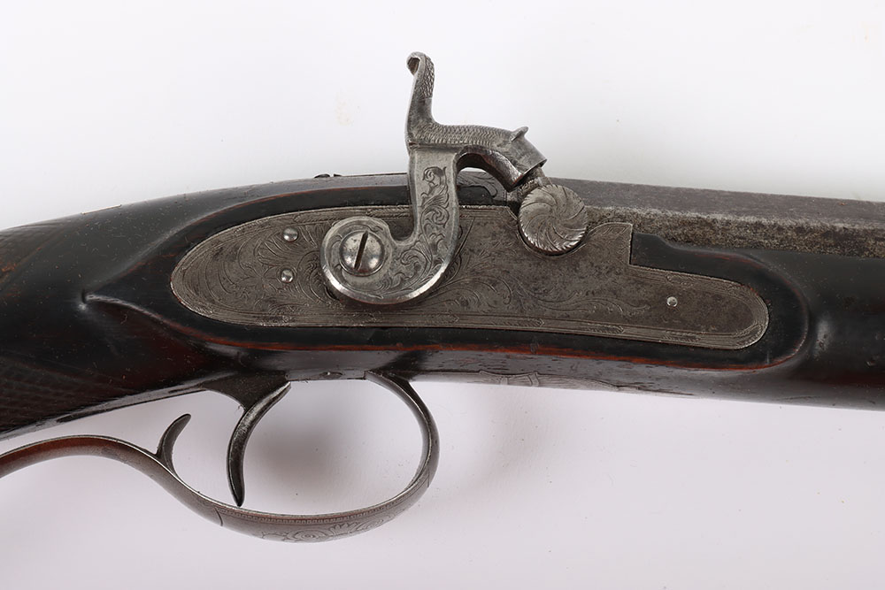 70-Bore American Percussion Plains Rifle by A S Dygert, Buffalo - Bild 3 aus 10