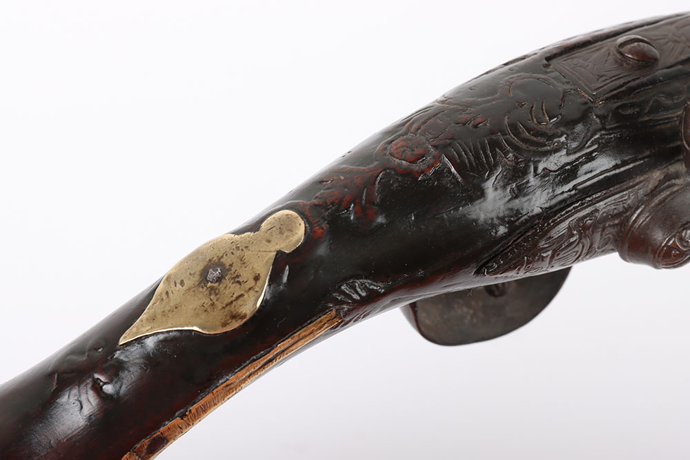 Very Unusual Ottoman Flintlock Holster Pistol c.1800 - Bild 13 aus 13