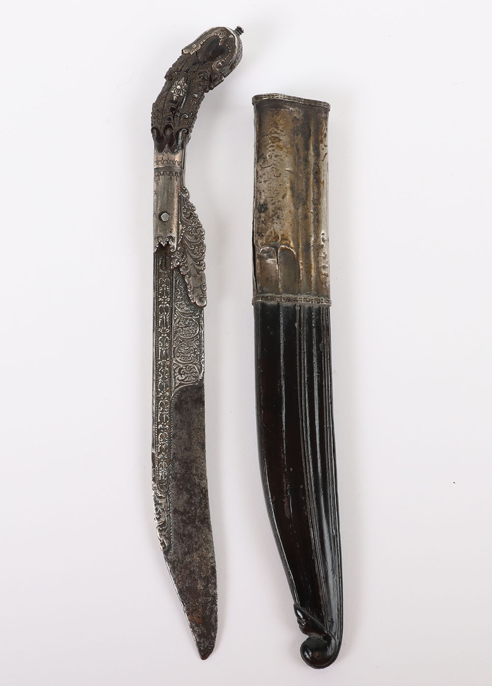 Fine Quality Ceylonese Knife Pia Kaetta, Probably 18th Century - Bild 2 aus 13