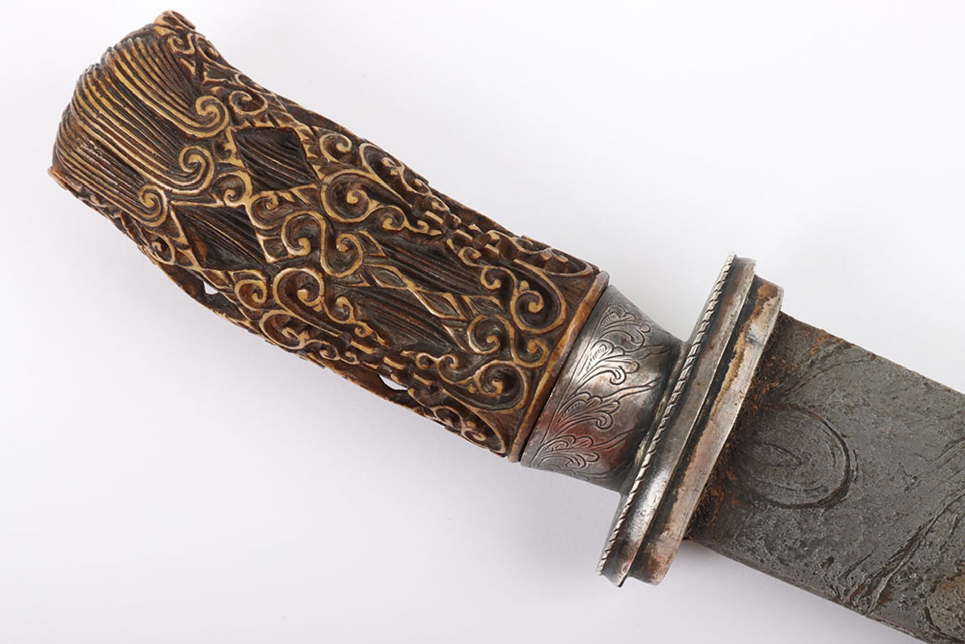 Very Unusual Javanese Dagger Badek c.1800 - Image 8 of 15