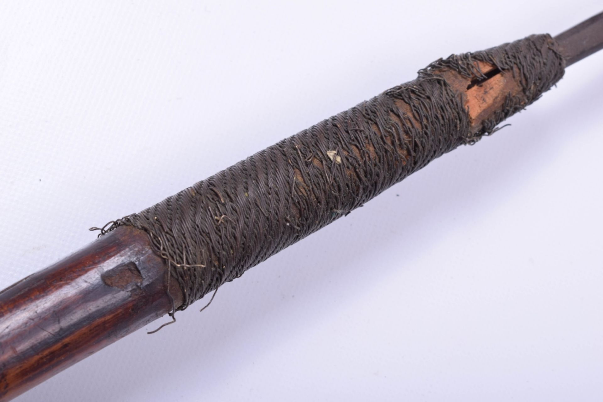 Early Zulu Stabbing Spear “Iklwa” - Image 6 of 7