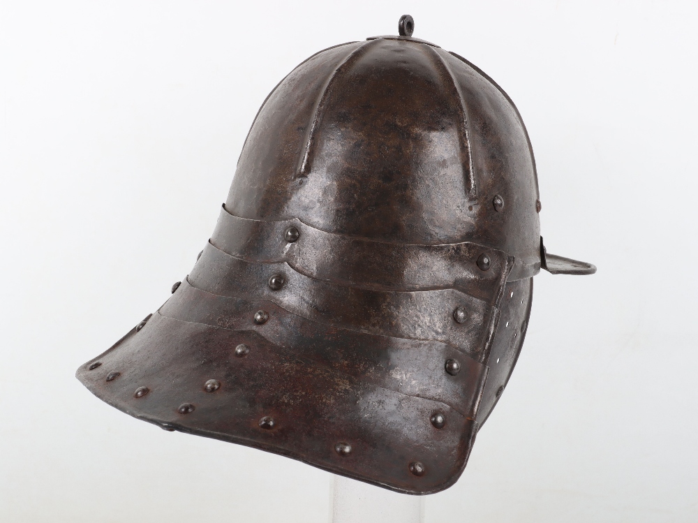 English Civil War Period Lobster Tail Helmet or ‘Dutch Pot’ c.1640-1650 - Bild 2 aus 11