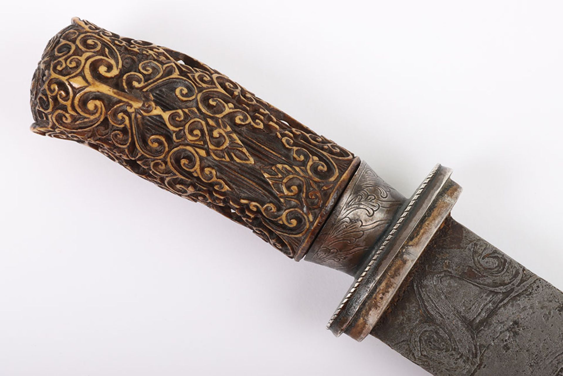 Very Unusual Javanese Dagger Badek c.1800 - Image 9 of 15