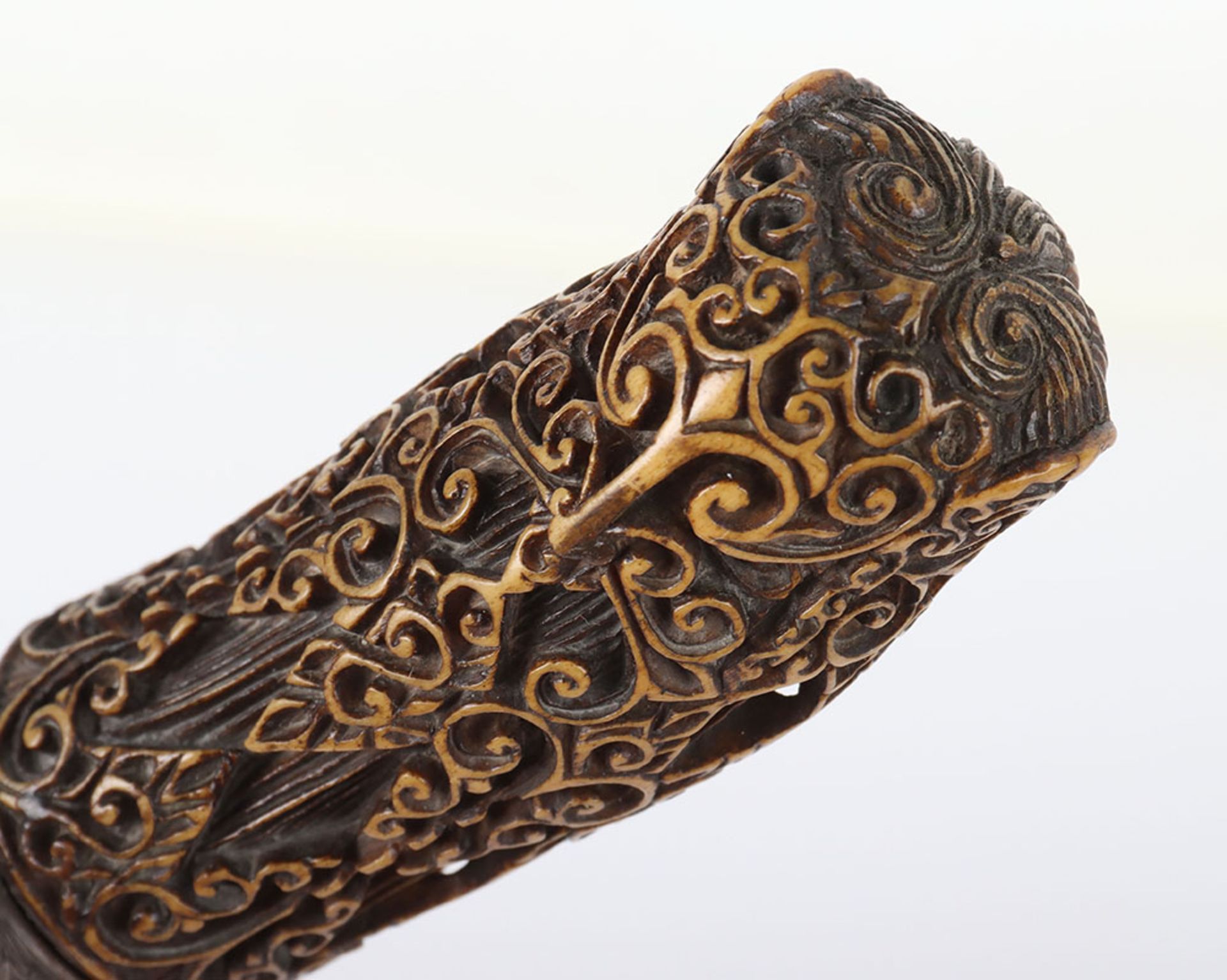 Very Unusual Javanese Dagger Badek c.1800 - Image 15 of 15