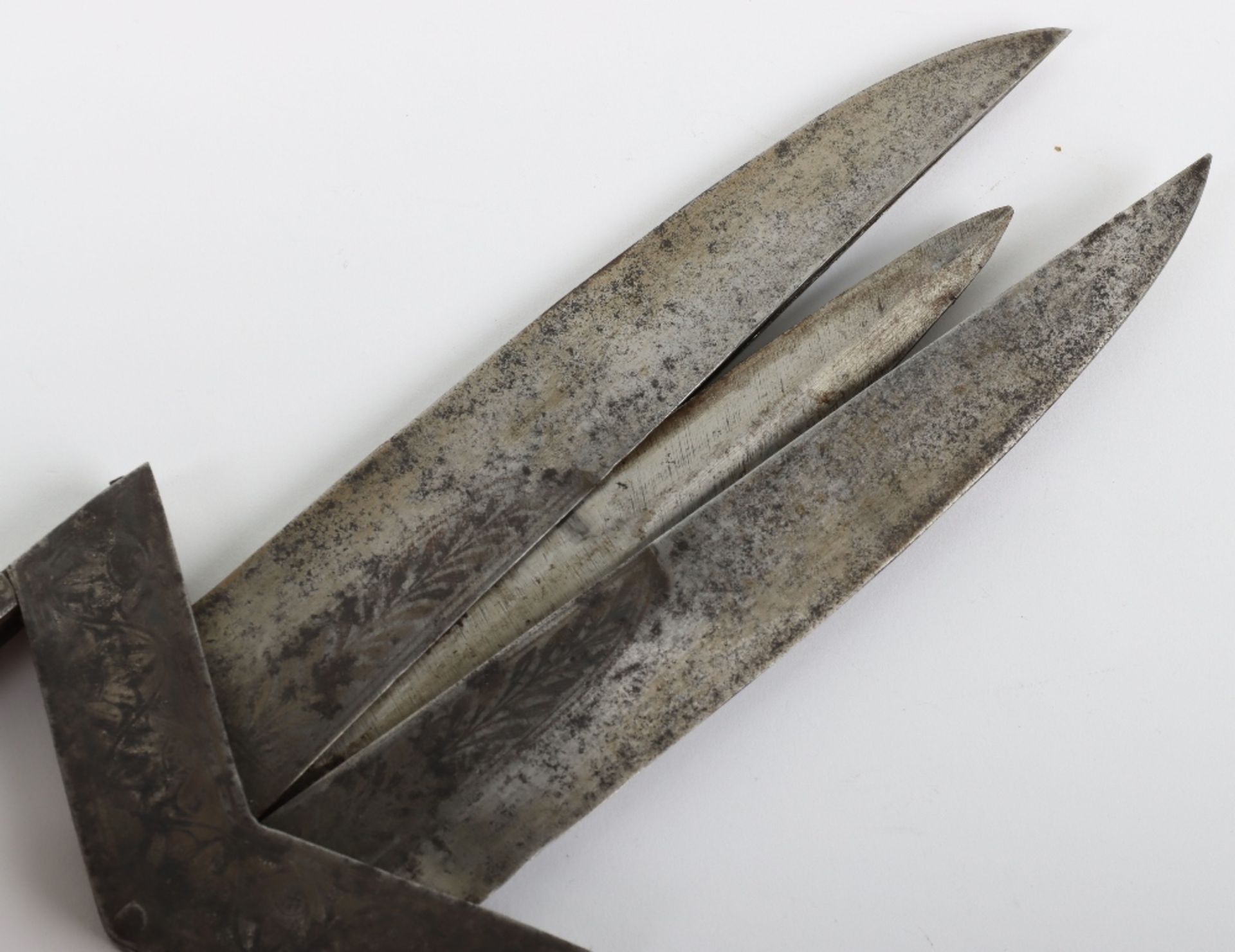Large Indian Dagger ‘Scissors-Katar’, Late 19th Century - Image 7 of 13
