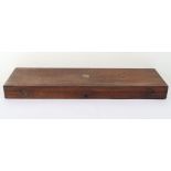 Oak Gun Case for a Double Barrel Percussion Sporting Gun