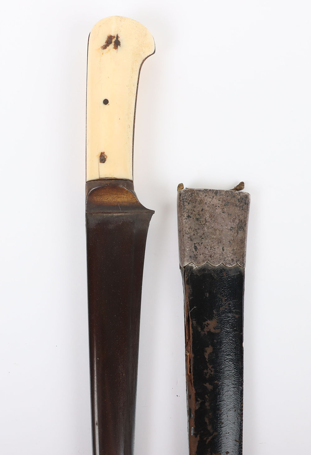 An Unusual Anglo-Indian Dagger Kard, c 1800 - Bild 2 aus 11