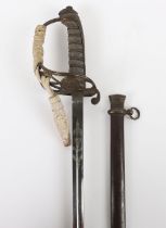 Fascinating Sword Built for R.B. Cummins When an Officer in the 46th Madras Native Infantry in 1863