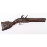 Ottoman Flintlock Blunderbuss Pistol  c.1800