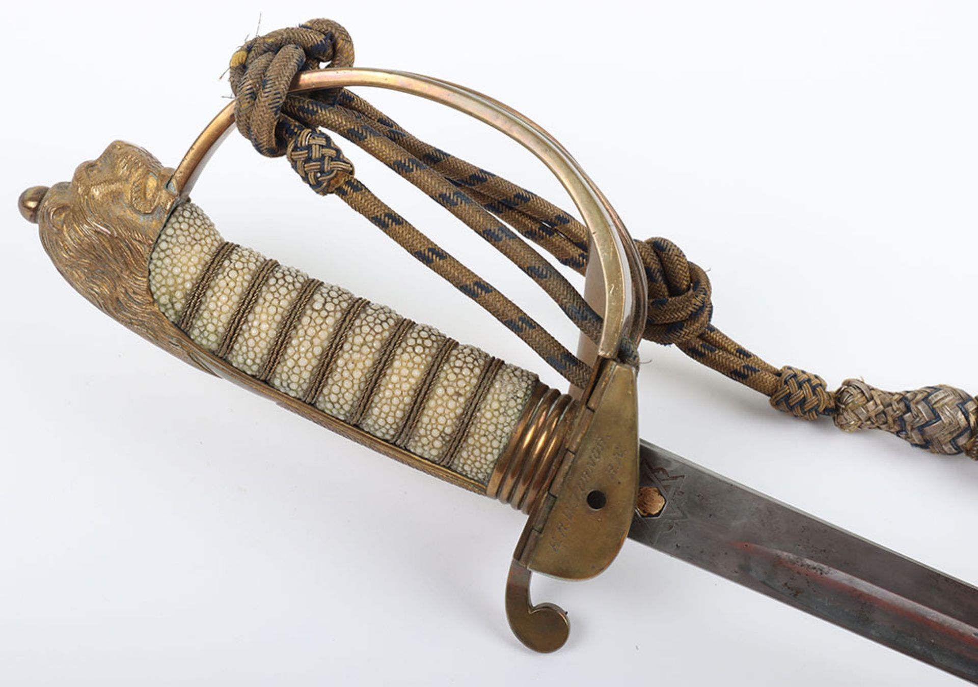 British Post 1902 Naval Officer’s Sword - Image 12 of 18