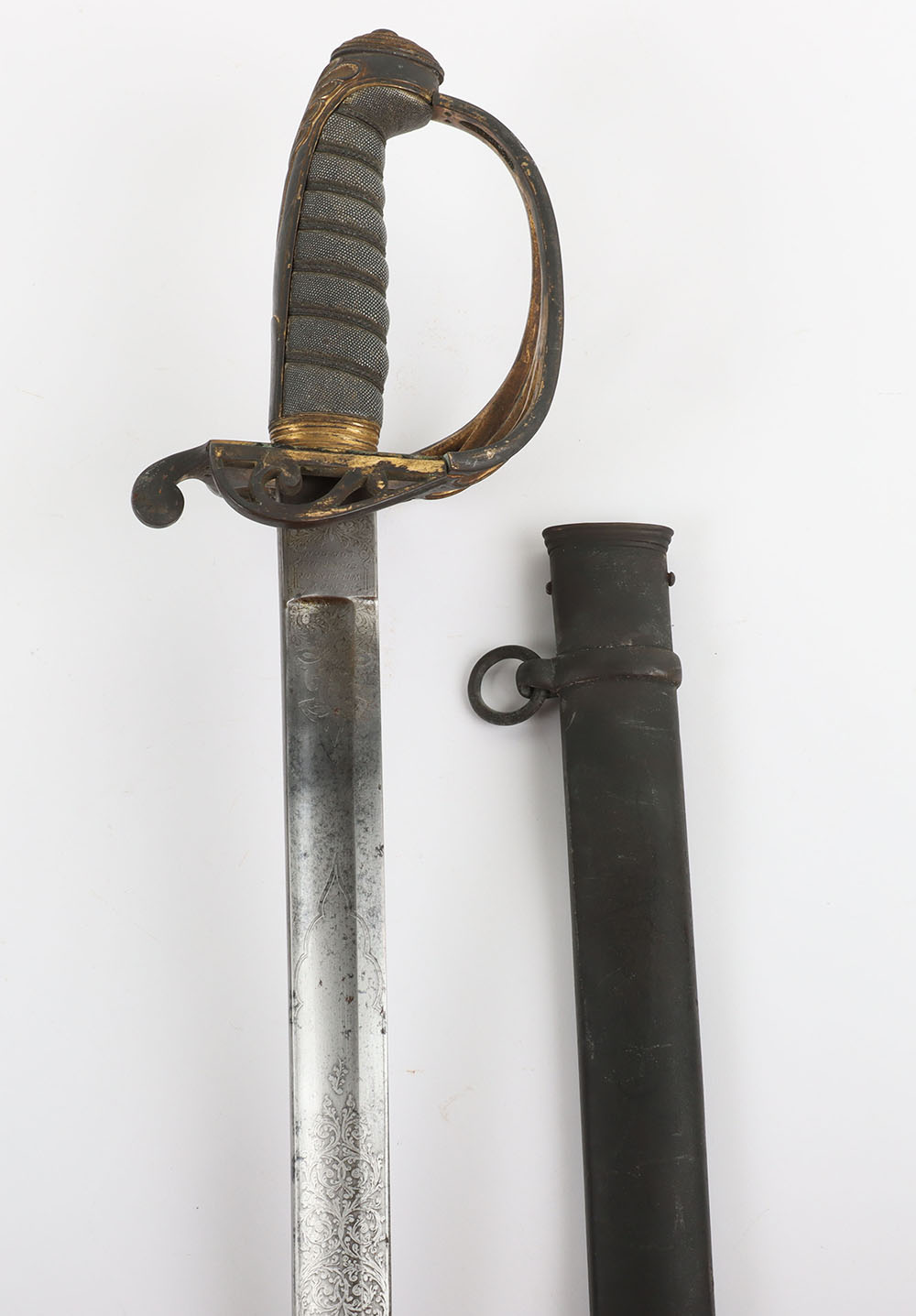 1845 Pattern Infantry Officer's Sword of Major General T.D. Carpenter (Madras Infantry) - Bild 2 aus 13