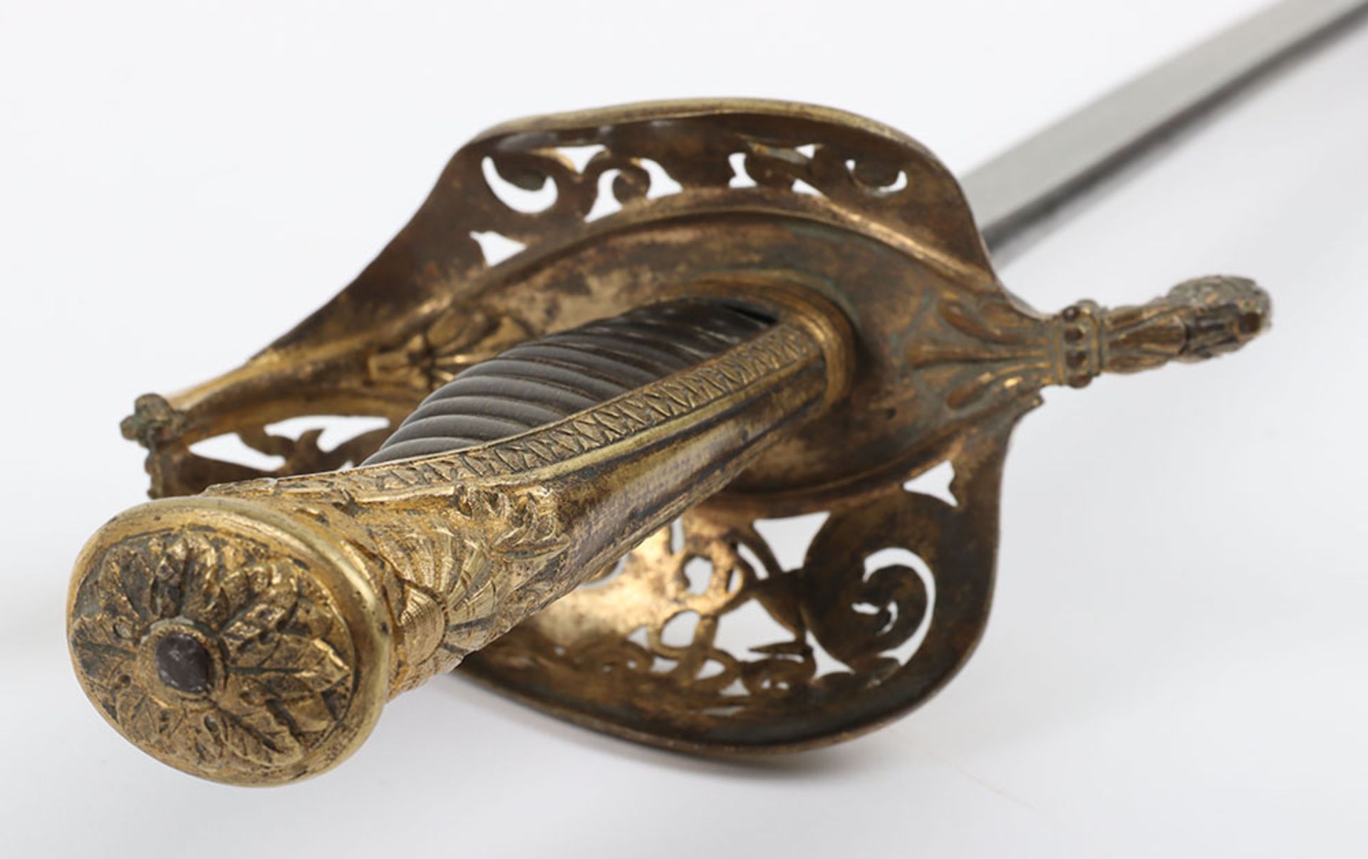 French Naval Officer’s Sword, c.1870 - Image 8 of 16