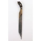 Fine Quality Ceylonese Knife Pia Kaetta, Probably 18th Century