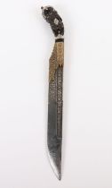 Fine Quality Ceylonese Knife Pia Kaetta, Probably 18th Century