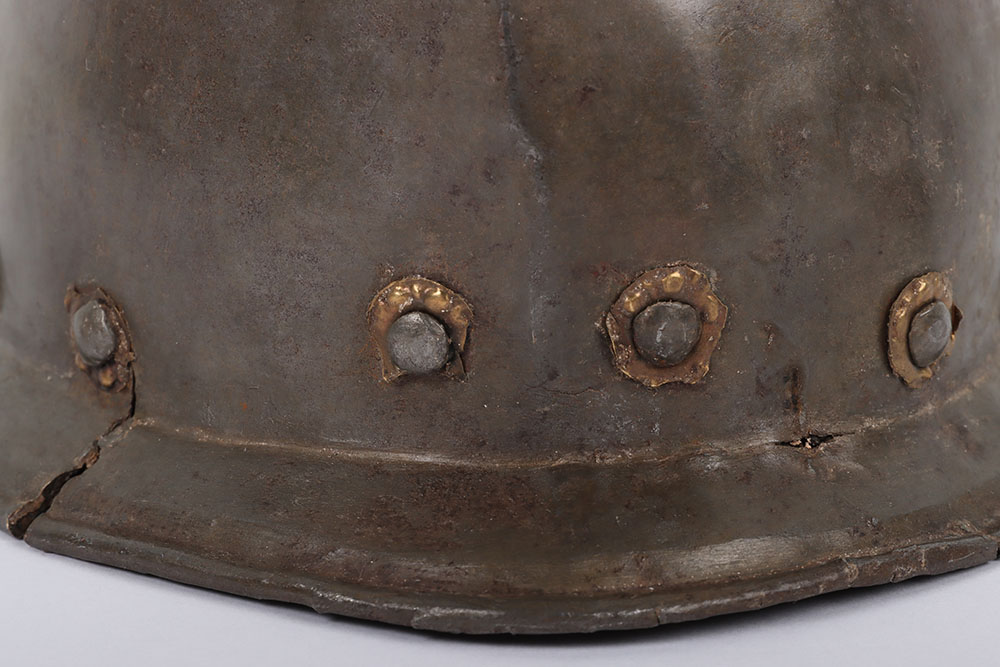 Late 16th Century Italian Helmet Cabaset - Bild 2 aus 11