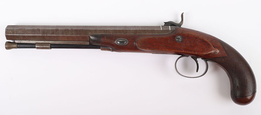 Fine Pair of 26 Bore Percussion Duelling Pistols by Charles Fisher, London c.1826-1827 - Bild 20 aus 21