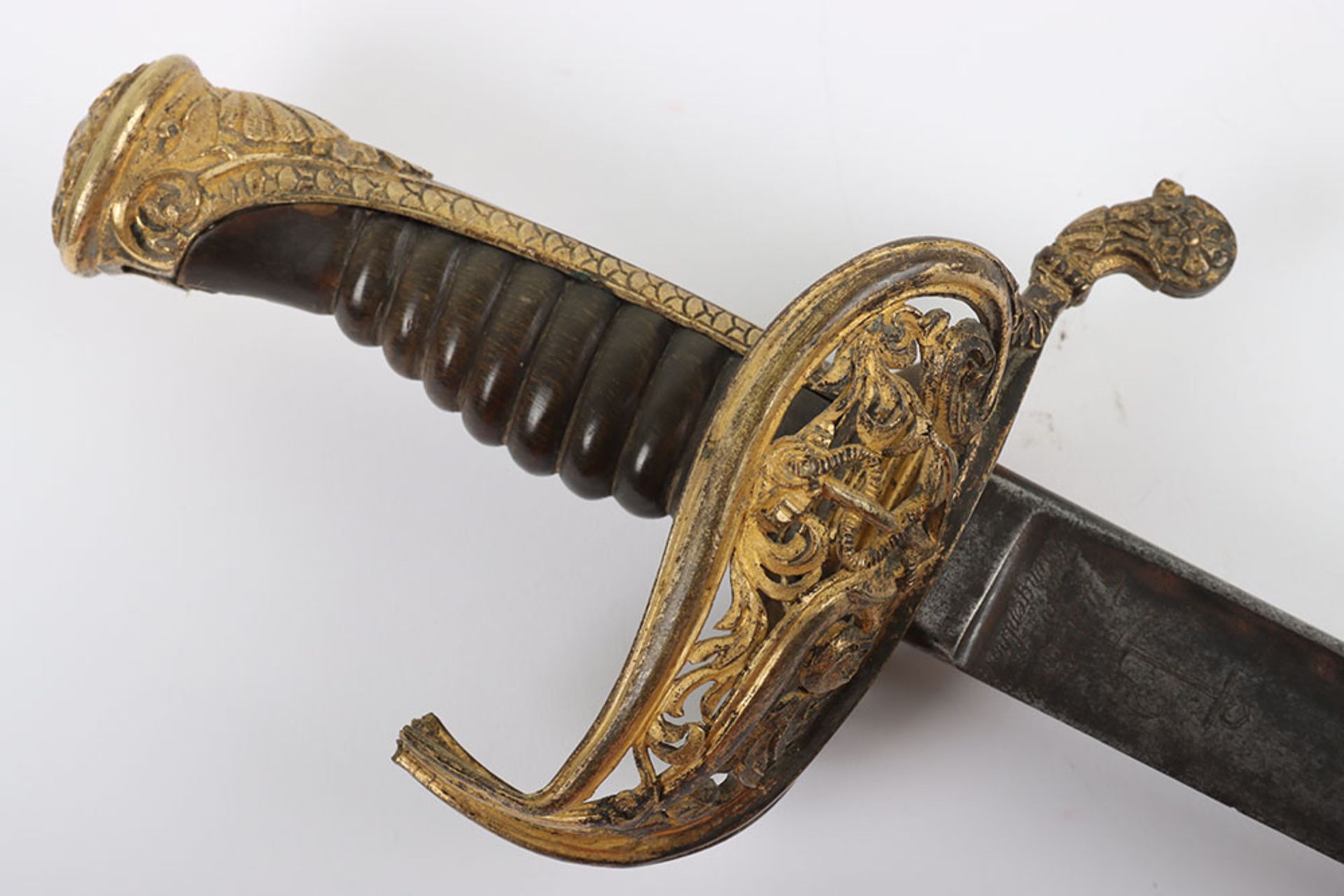 French Naval Officer’s Sword, c.1870 - Image 11 of 16