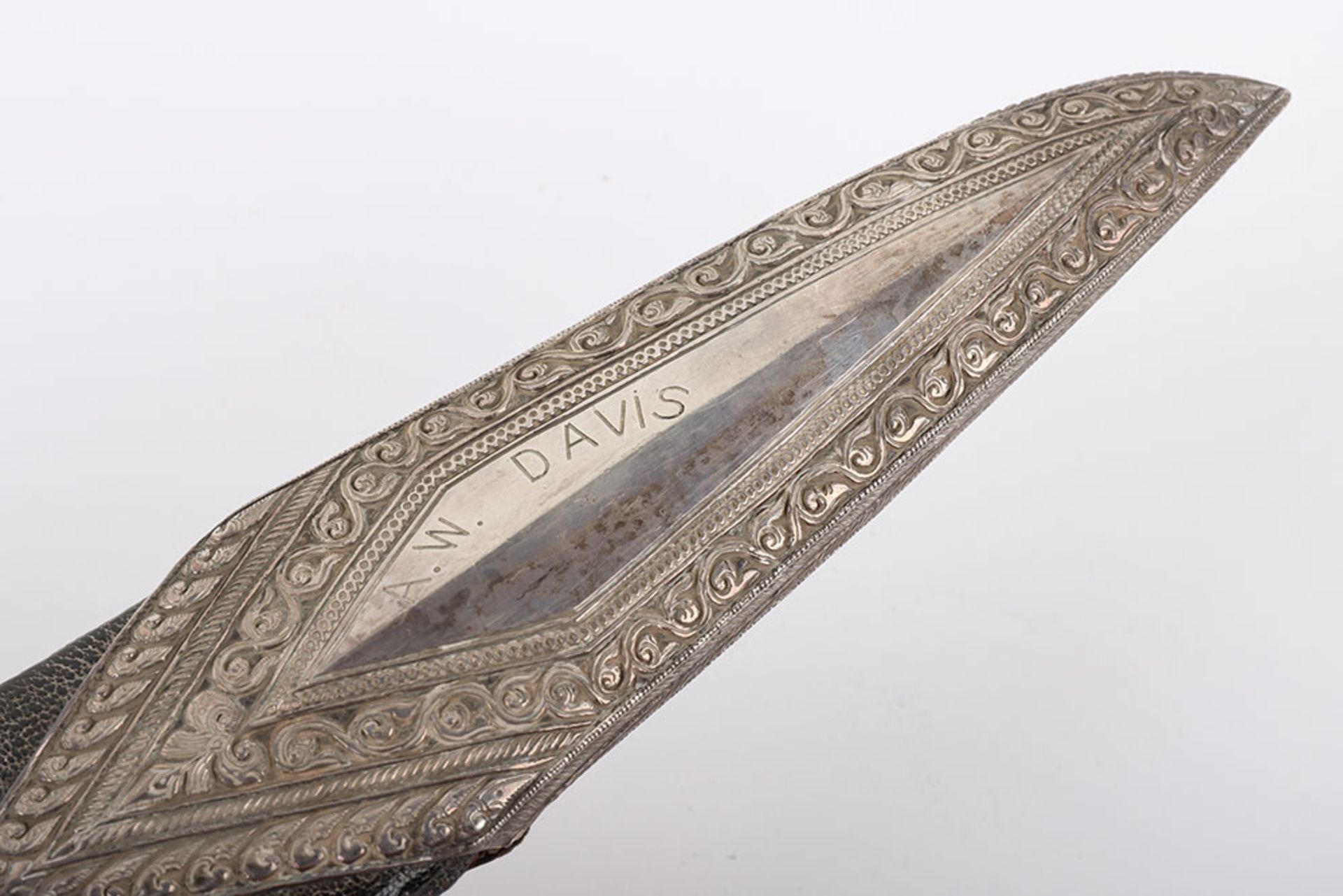 Good Silver Mounted Nepalese or Indian Kukri - Bild 5 aus 15