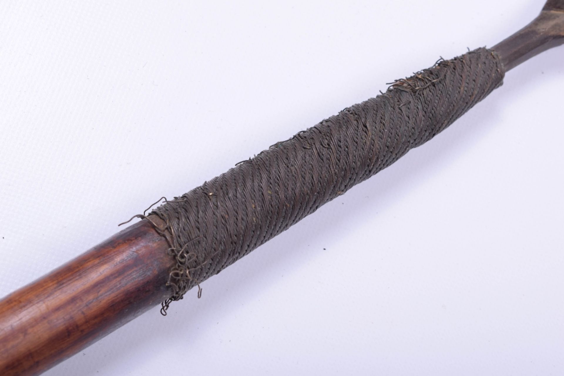 Early Zulu Stabbing Spear “Iklwa” - Image 5 of 7