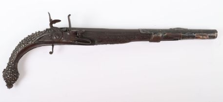 Balkans Flintlock Holster Pistol, Second Half of the 18th Century