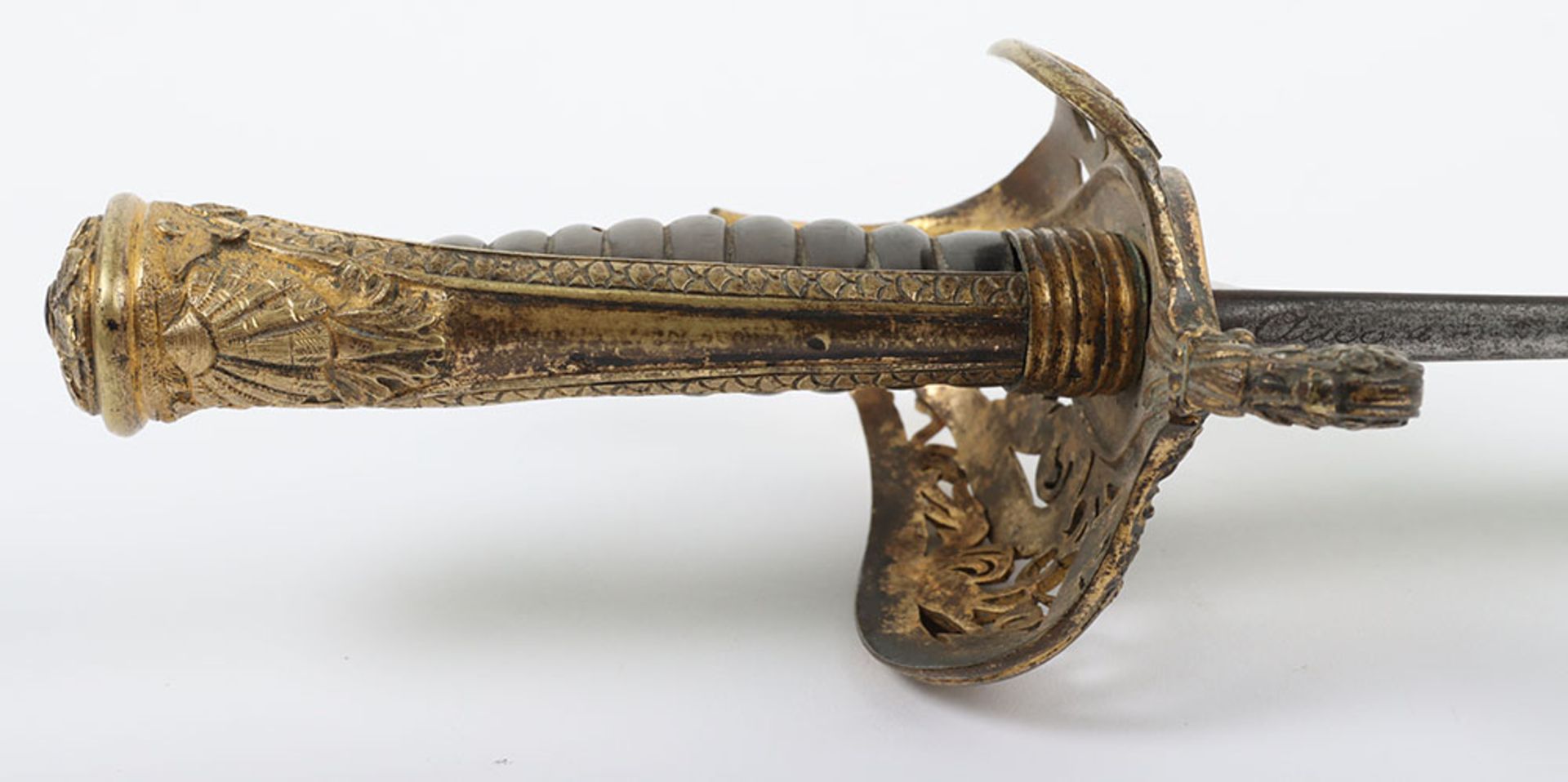French Naval Officer’s Sword, c.1870 - Image 7 of 16