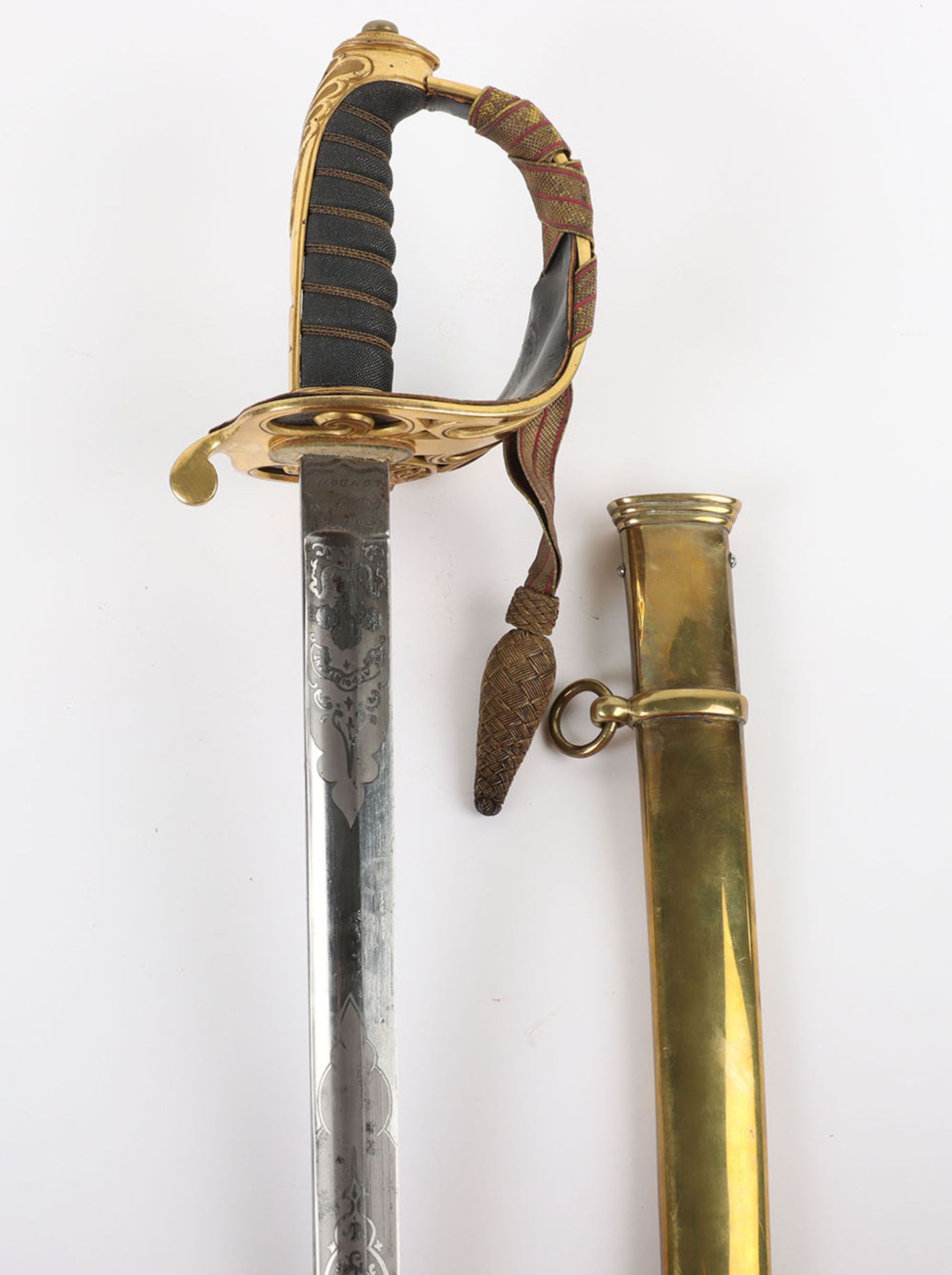 Fine 1845 Pattern Infantry Officer’s Sword by STOHWASSER Conduit St LONDON - Bild 2 aus 15