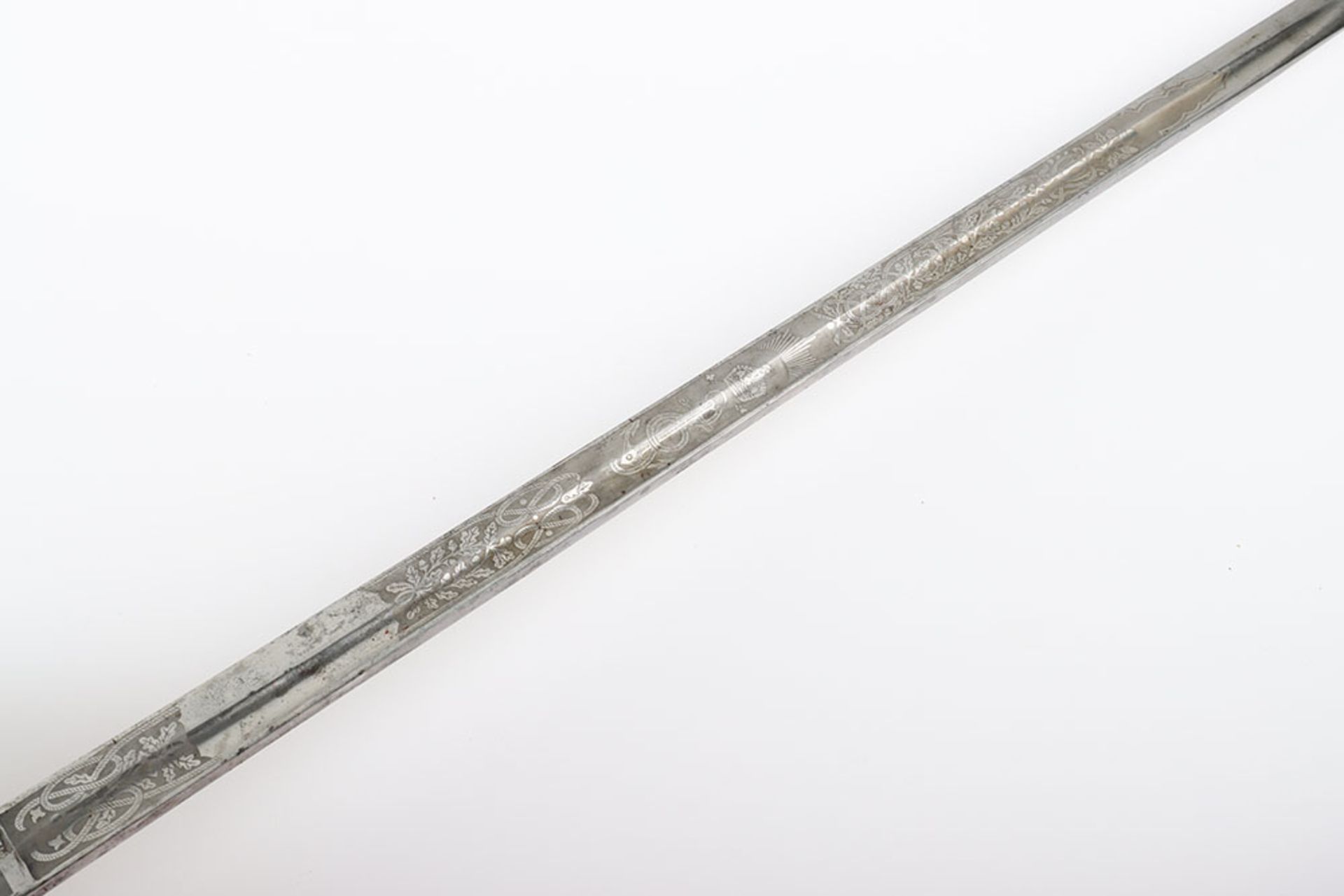 Scarce Royal Naval Volunteers (R.N.V) Officer’s Sword by J R Gaunt & Sons No. 15360 - Image 10 of 16