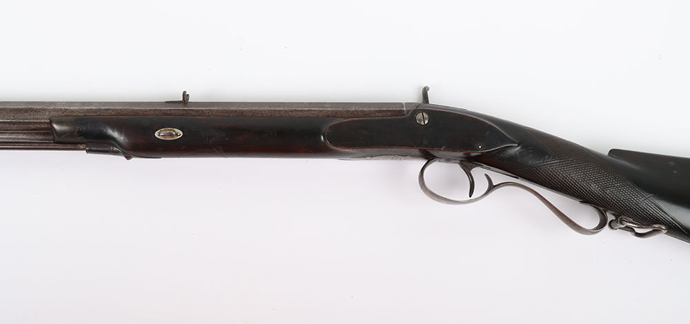 70-Bore American Percussion Plains Rifle by A S Dygert, Buffalo - Bild 9 aus 10