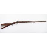 24-Bore Percussion Rifle Fitted with a Bolted Purdey Lock Numbered 6898