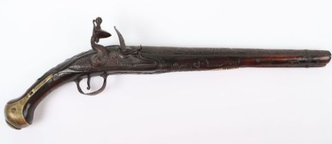Very Unusual Ottoman Flintlock Holster Pistol c.1800