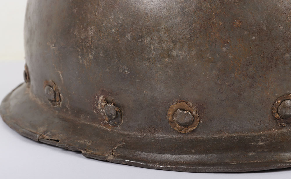 Late 16th Century Italian Helmet Cabaset - Bild 8 aus 11