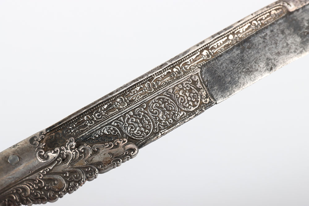 Fine Quality Ceylonese Knife Pia Kaetta, Probably 18th Century - Bild 13 aus 13