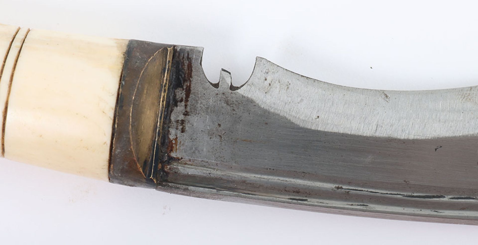 Nepalese Silver Mounted Kukri, late 19th Century - Bild 8 aus 14