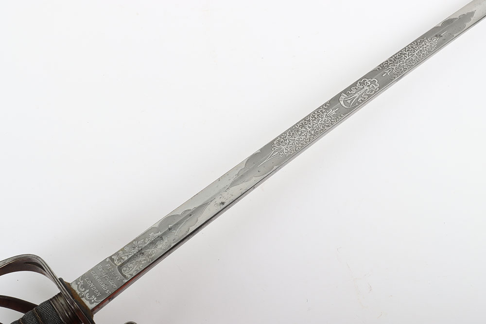 Good 1821 Pattern Cavalry Officer's Sword of the 1st Surrey Light Horse - Bild 8 aus 13