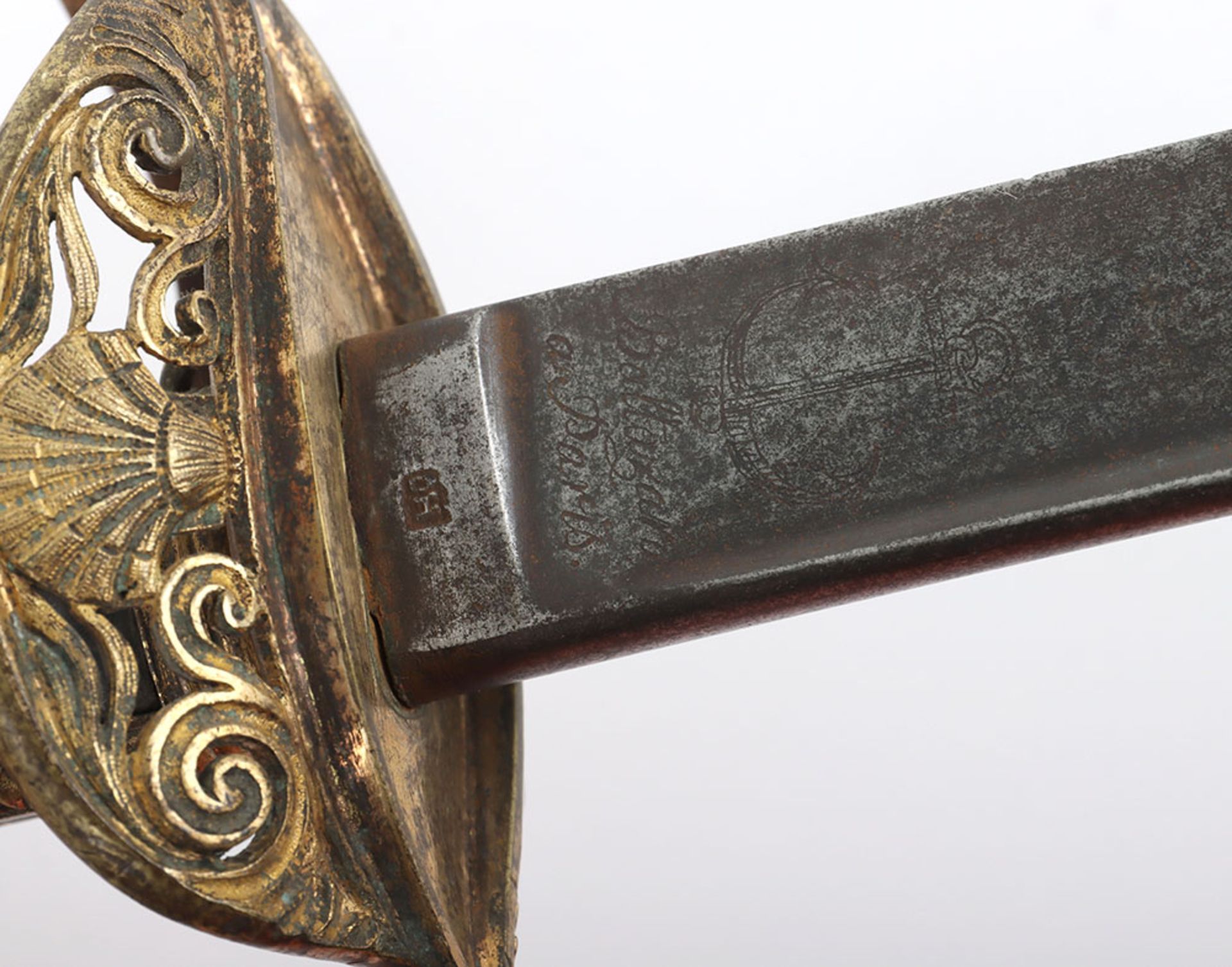 French Naval Officer’s Sword, c.1870 - Image 6 of 16